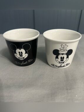 ⁠Disneyland Paris Mickey Minnie Mouse Espresso Cup Set All Started With A Mouse⁠